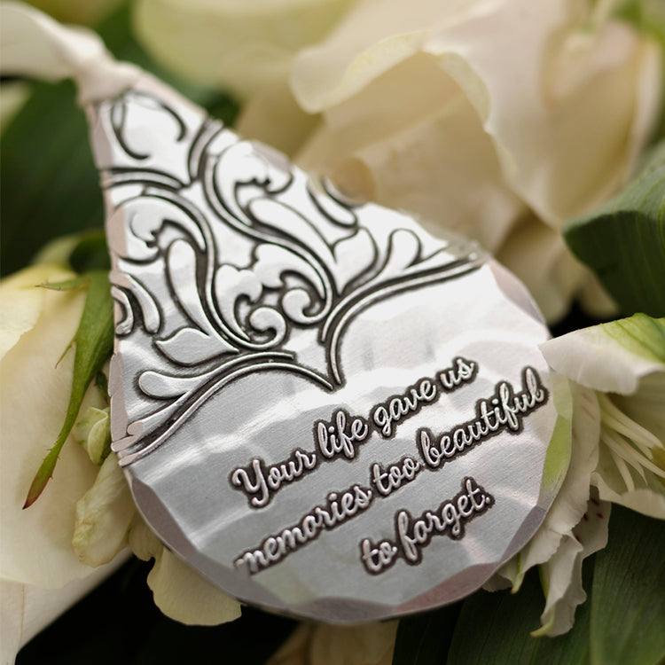 Teardrop Memorial Ornament