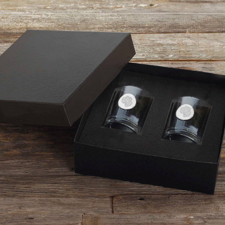 University of Notre Dame 2-Piece Rocks Glass Set