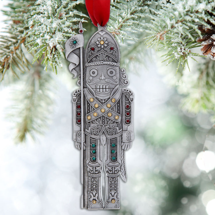 The Nutcracker Knight Ornament (Aluminum)