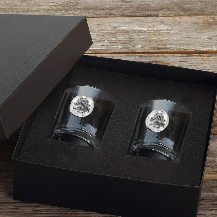 Ohio State Rocks Glass Set