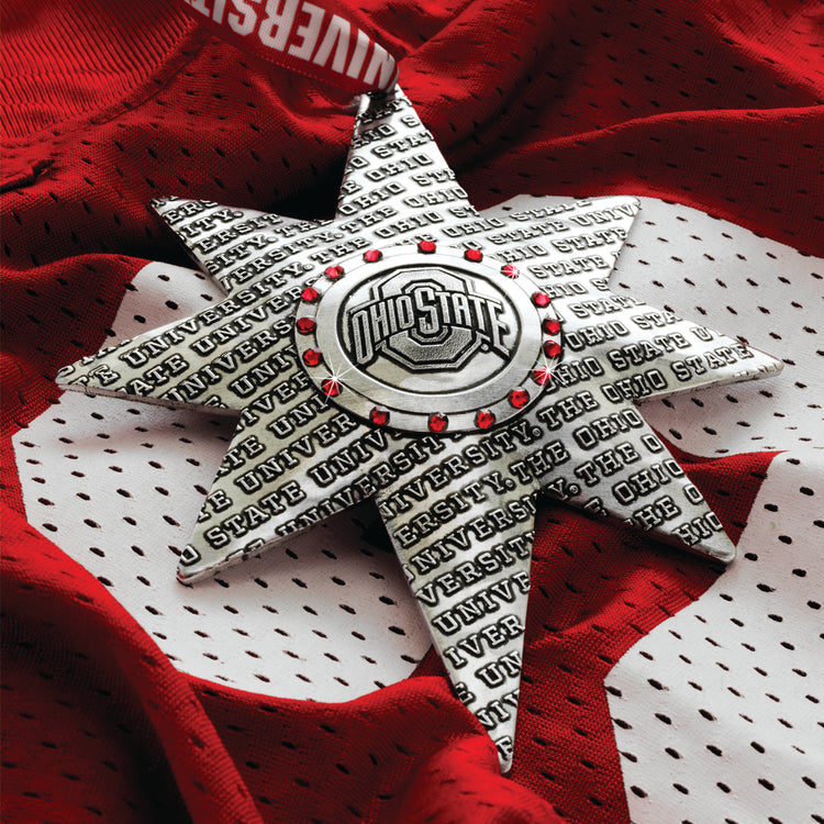Limited Edition The Ohio State University Star Ornament