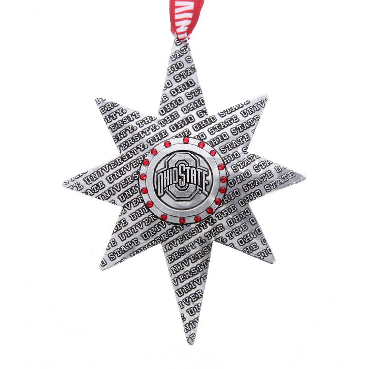 Limited Edition The Ohio State University Star Ornament