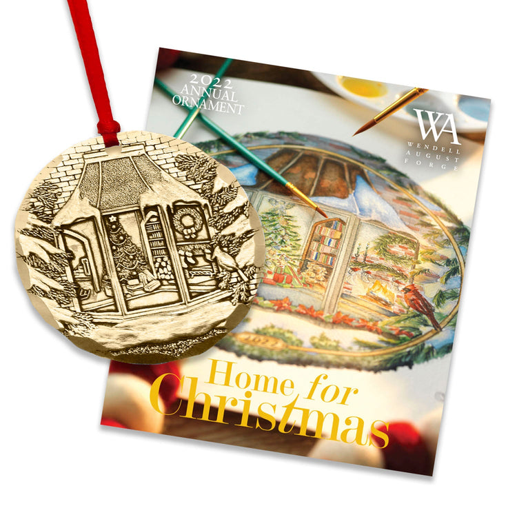 2022 Home For Christmas Annual Ornament (Bronze)