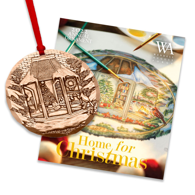 2022 Home For Christmas Annual Ornament (Copper)