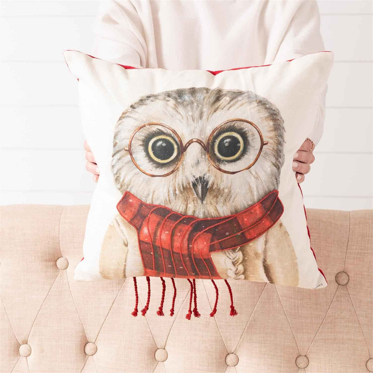 Owl Cozy Critter Pillow