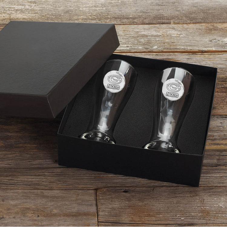 Green Bay Packers 2-Piece Pilsner Set