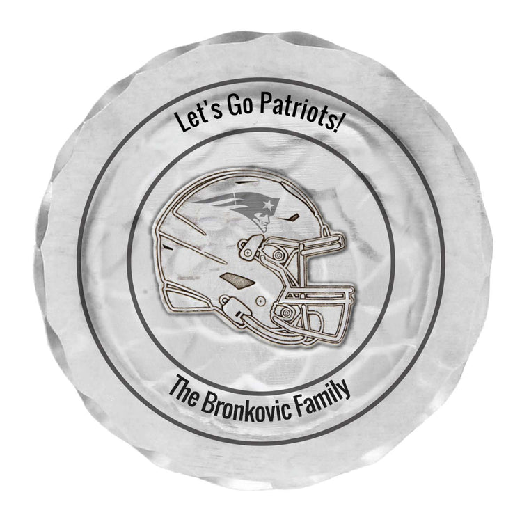 New England Patriots Speed Helmet Coaster