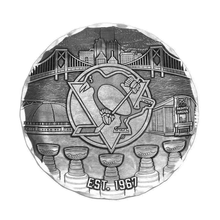 Pittsburgh Penguins Legacy Coaster (Aluminum)