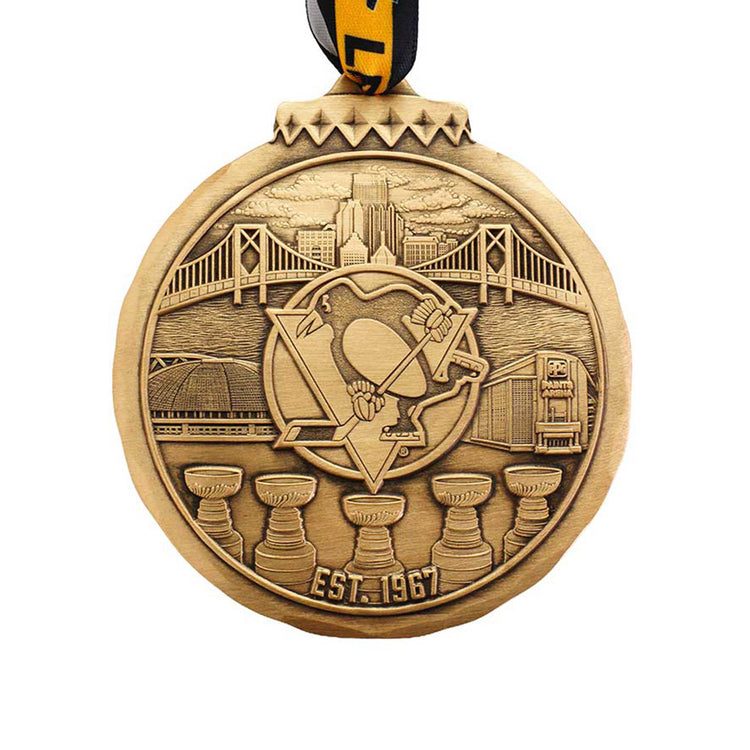 Pittsburgh Penguins Legacy Ornament (Bronze)