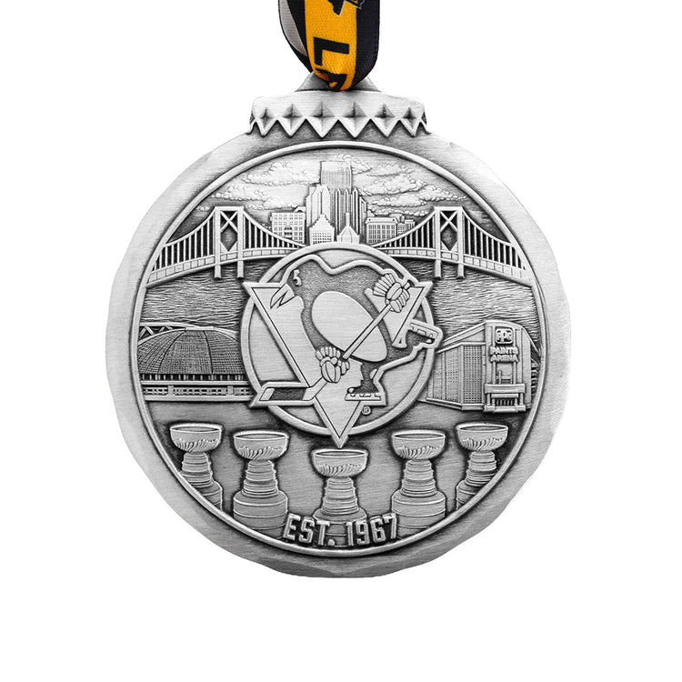 Pittsburgh Penguins Legacy Ornament (Aluminum)