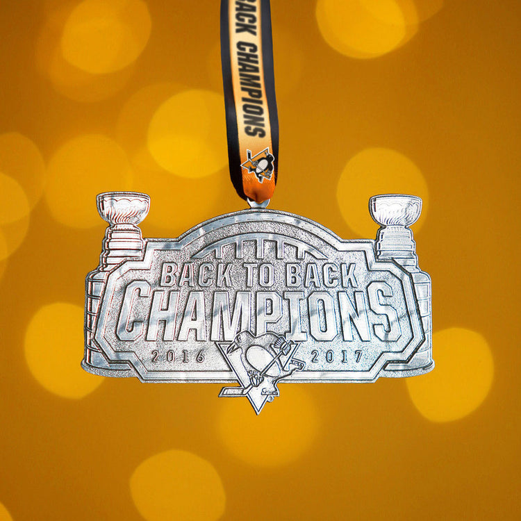Pittsburgh Penguins Back to Back Collector's Ornament
