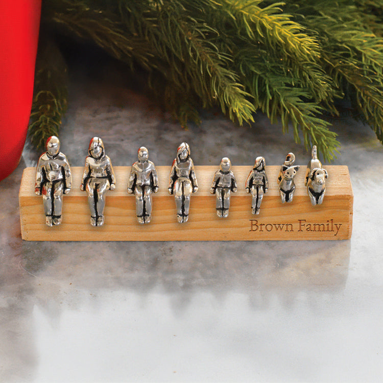 Pewter Miniature Family - Cat