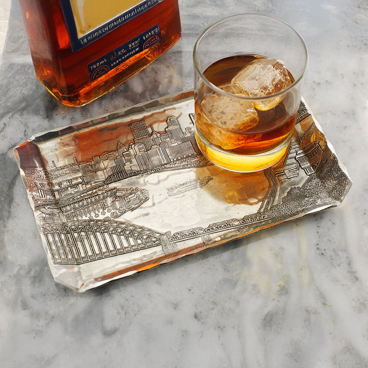 Pittsburgh Skyline Butler Tray
