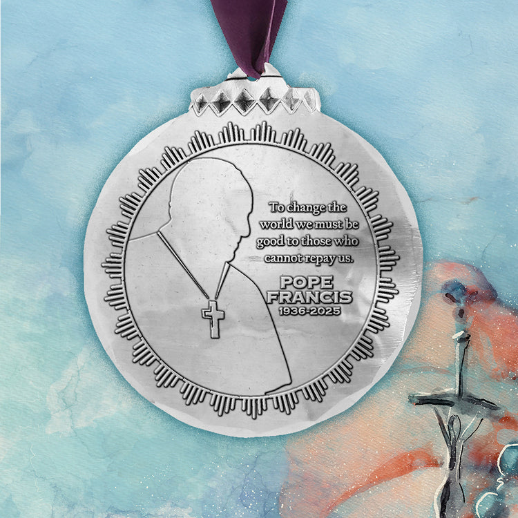 Pope Francis Remembrance Ornament
