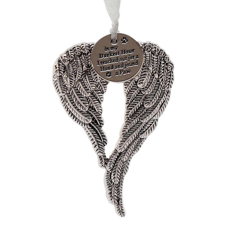 Loved Pet Angel Wings Ornament