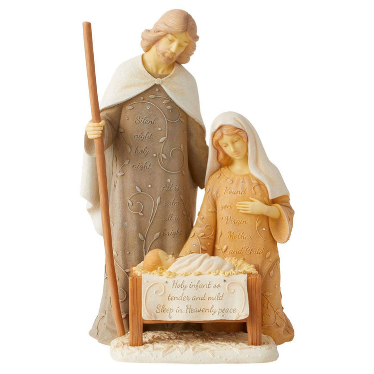 Silent Night Nativity Figurine