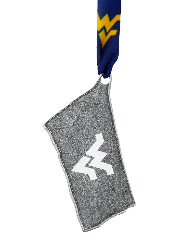 West Virginia University Rally Towel Ornament