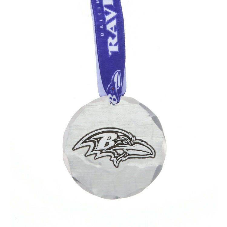 Baltimore Ravens Small Round Ornament (Aluminum)