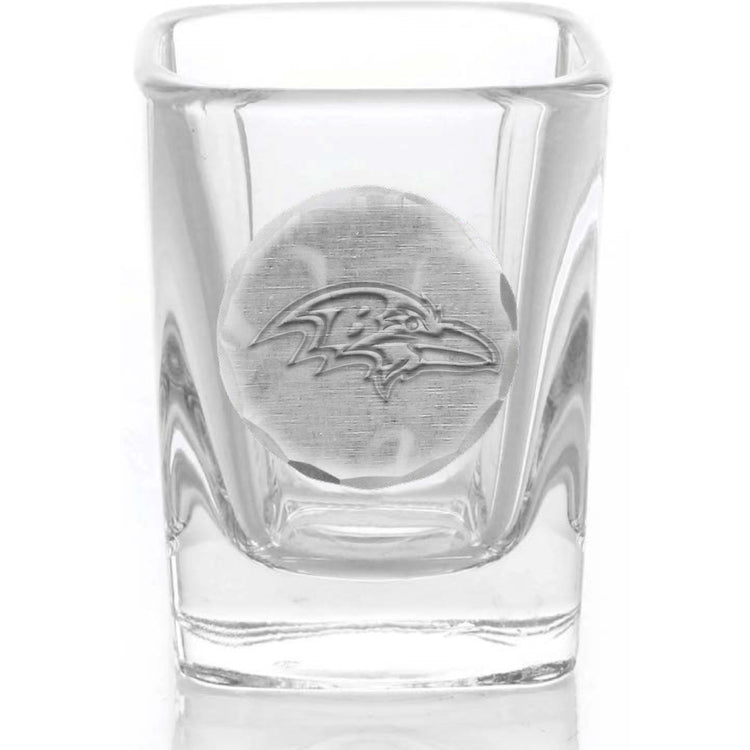 Baltimore Ravens Shot Glass (Aluminum)