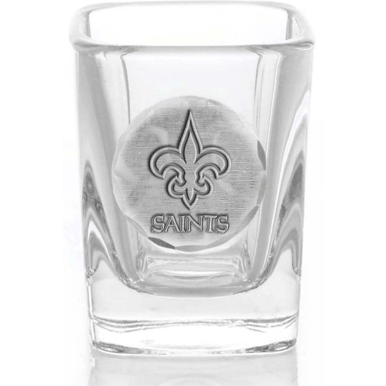 New Orleans Saints Shot Glass (Aluminum)