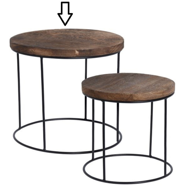 Metal and Wood Riser- Large