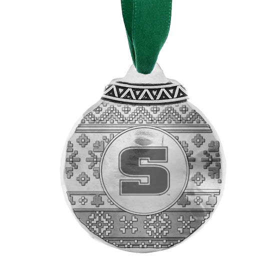 Slippery Rock University Ugly Sweater Ornament