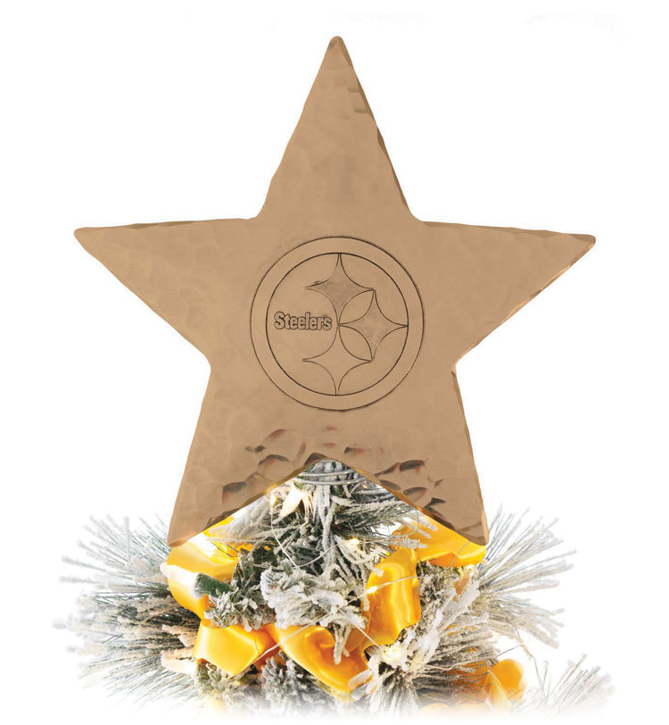Pittsburgh Steelers Tree Topper (Bronze)