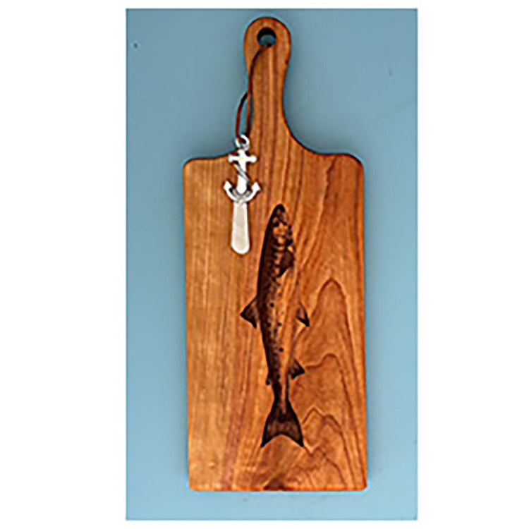 Salmon Board with Pate knife