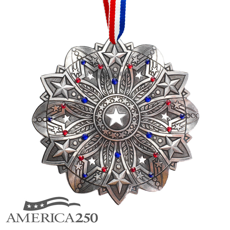 Snow Crystal 2026- Star Spangled Ornament (America 250th Commemorative Edition)