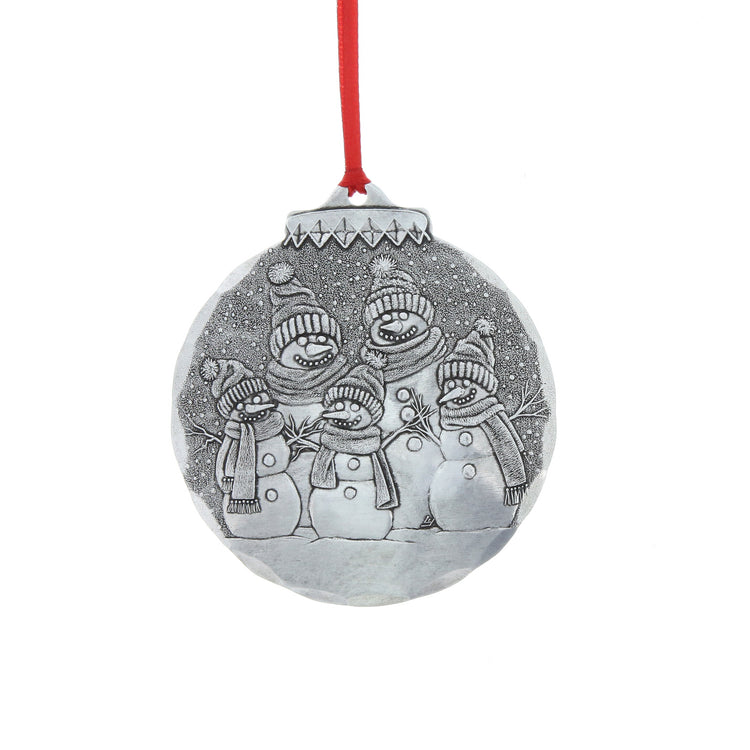Snowman Family of Five Ornament