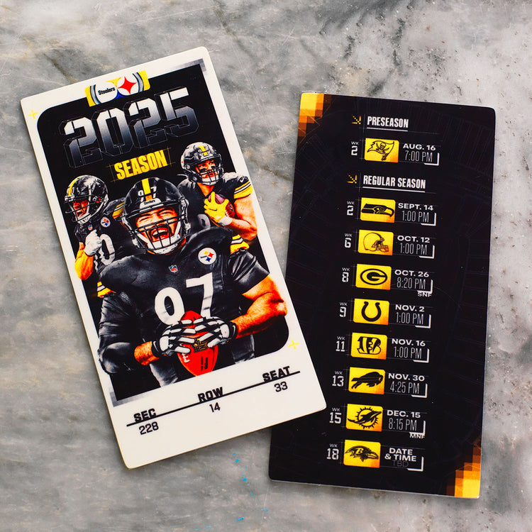 Pittsburgh Steelers 2025 Season Ticket