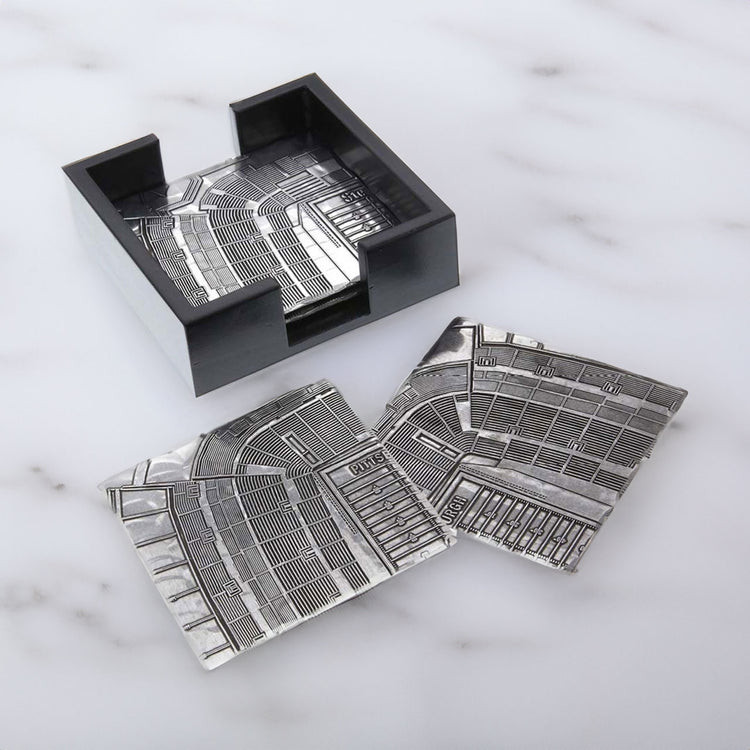 Pittsburgh Steelers Stadium Series 4-Piece Coaster Set