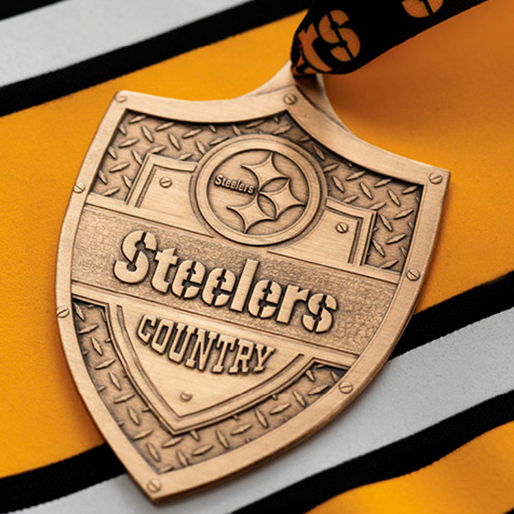 Steelers Country Shield Ornament (Bronze)