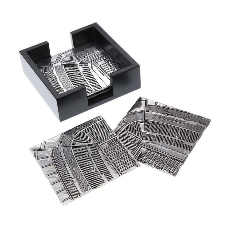 Pittsburgh Steelers Stadium Series 4-Piece Coaster Set