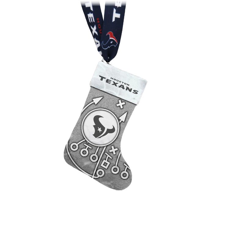 Houston Texans Playbook Stocking Ornament