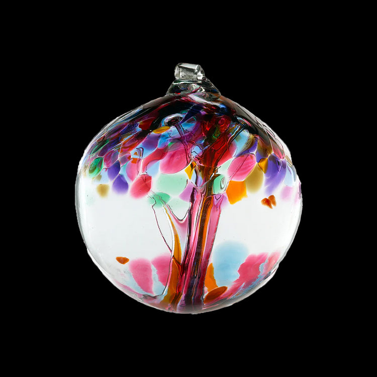 2" Handblown Glass Tree of Enchantment Ornament - Friendship