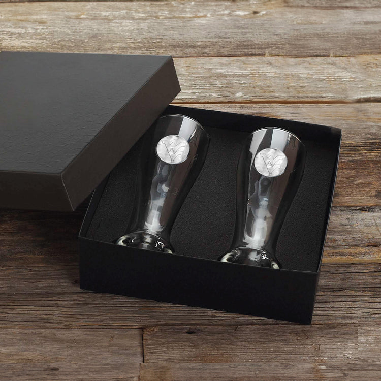 West Virginia University 2-Piece Pilsner Set