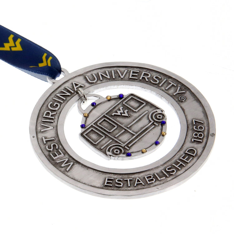 WVU 2022 PRT Anniversary Ornament