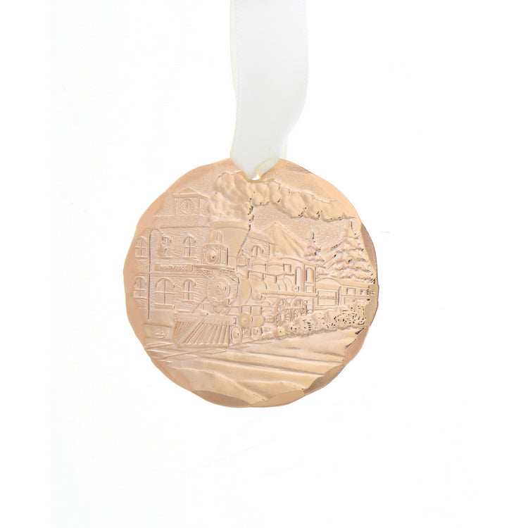 Limited Edition 2024 The Wendell Express Annual Ornament (Rose Gold Plated)