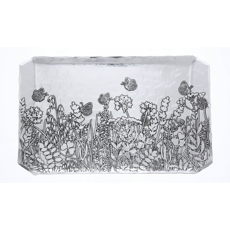 Wildflower Butler Tray