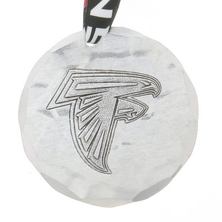 Atlanta Falcons Small Round Ornament (Aluminum)