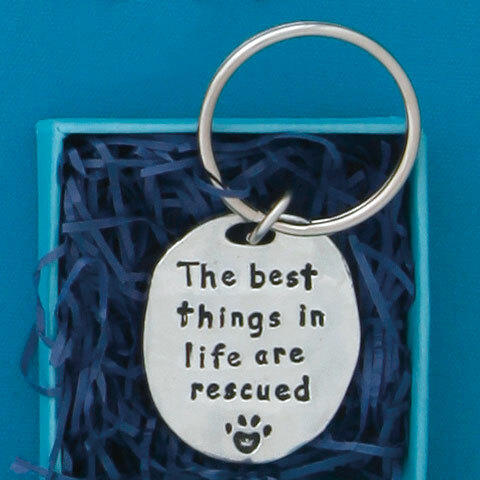 Best Things are Rescued Keychain