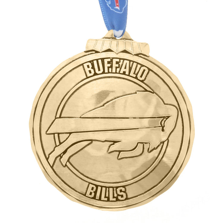 Buffalo Bills Classic Round Ornament (Bronze)