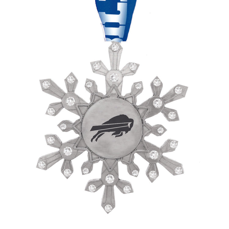 Buffalo Bills Snowflake Collectible Ornament