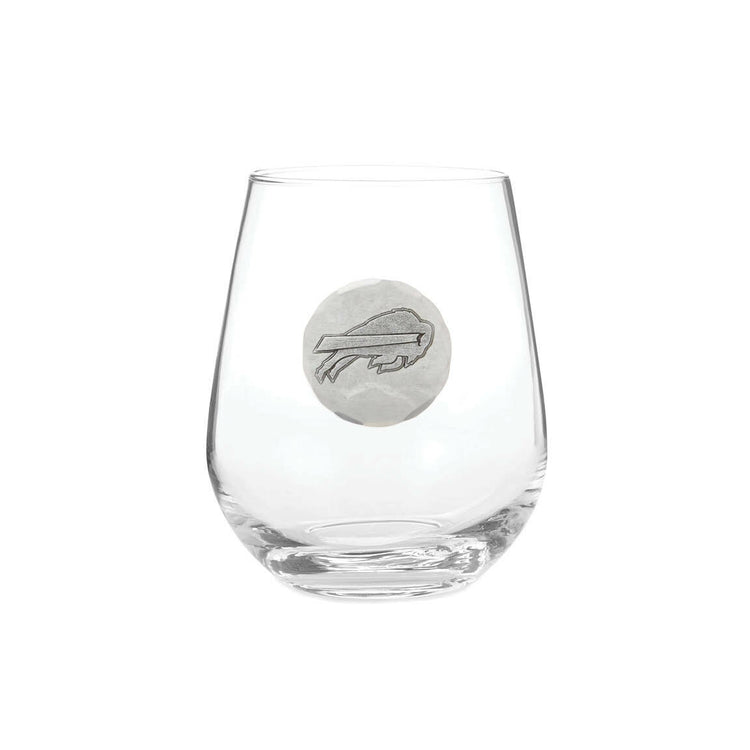 Buffalo Bills Stemless Wine Glass