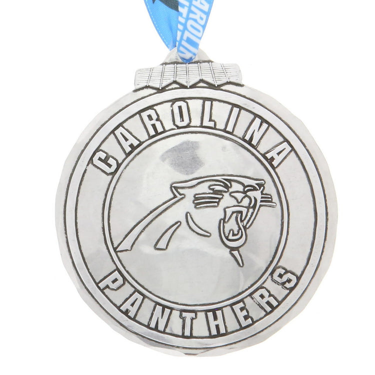 Carolina Panthers Classic Round Ornament (Aluminum)