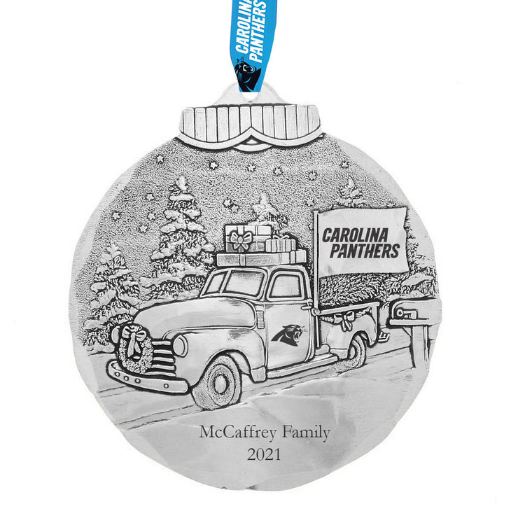 Carolina Panthers Tailgating Ornament (Aluminum)