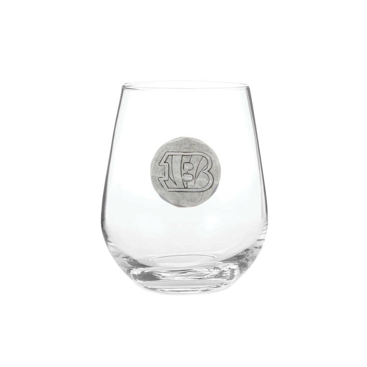 Cincinnati Bengals Stemless Wine Glass