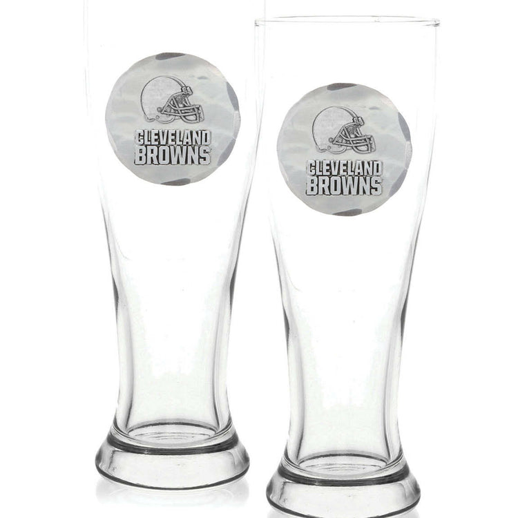 Cleveland Browns 2-Piece Pilsner Set