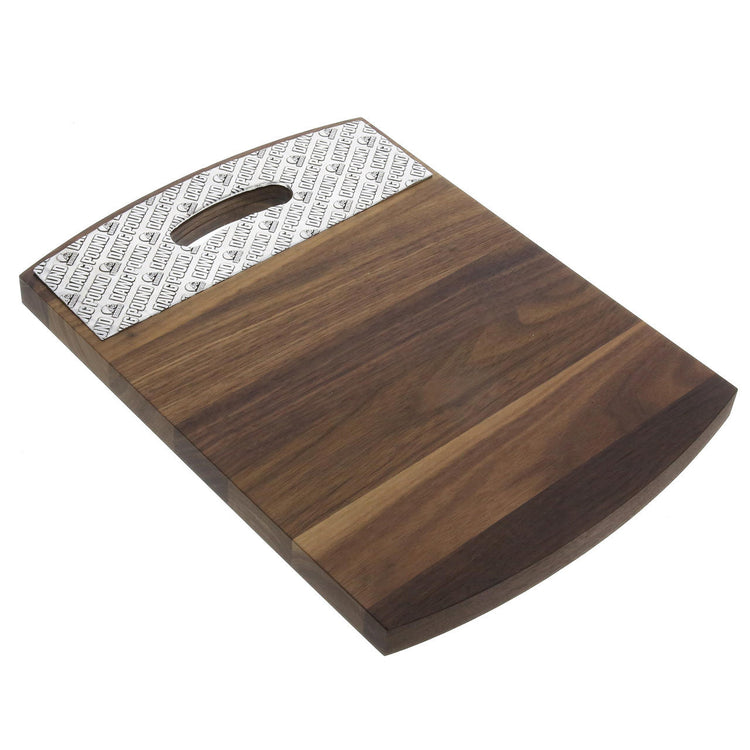Cleveland Browns 9 x 12 Walnut Cutting Board
